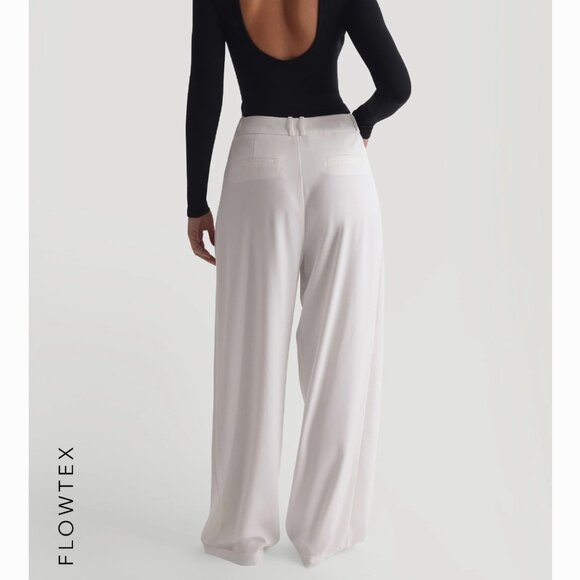 My Outfit Online The Ivy Wide-Leg Trousers - White - Picture 2 of 11
